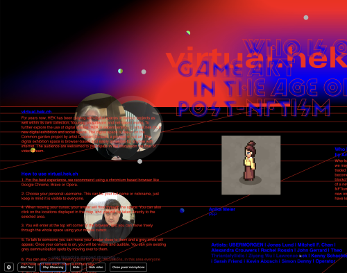 Who Is Online? Game Art in the Age of Post-NFTism
