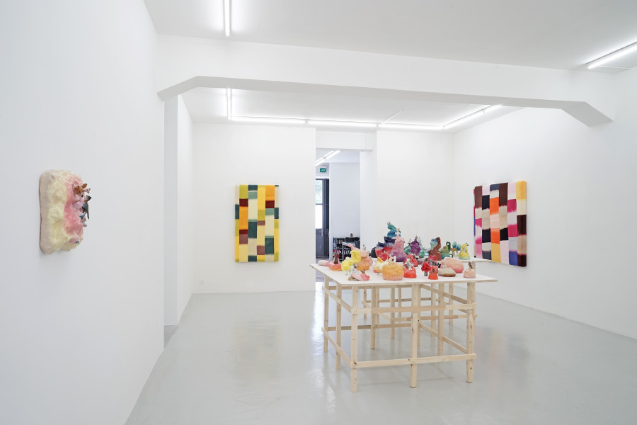 wiedemann/mettler: LOVERS MIX, Installation view, 2022, Lullin + Ferrari.