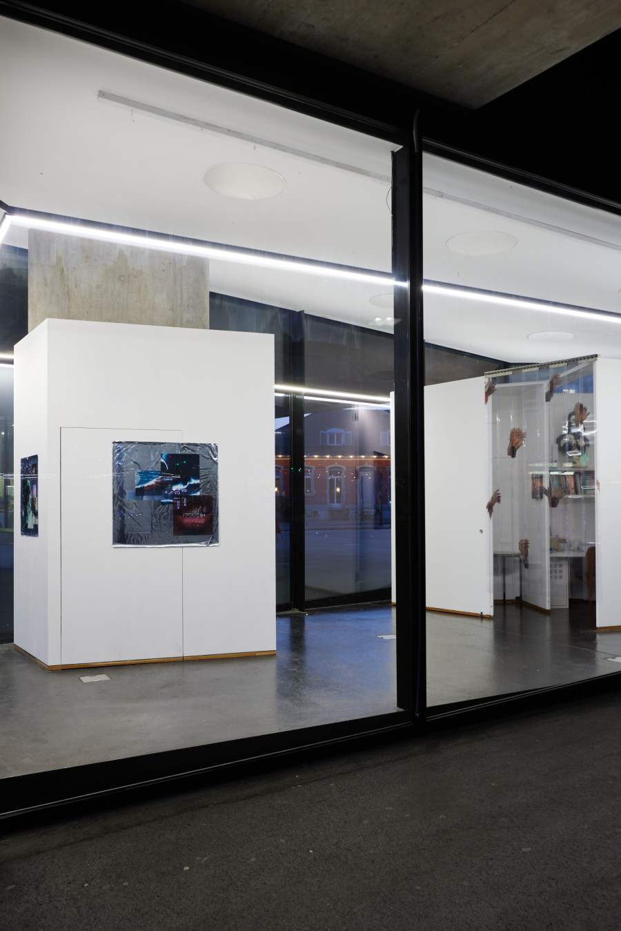 Ebun Sodipo, The Edge Sheen of a Cut, 2023. Installation view. VITRINE Basel. Photographer: Moritz Schermbach.