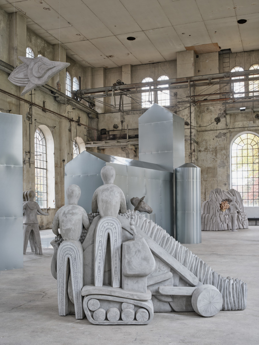 Anna Hulačová, 'Bucolica', Kunstraum Dornbirn, 2025, Photo Günter Richard Wett, © Anna Hulačová, courtesy of the artist and hunt kastner, Prague.