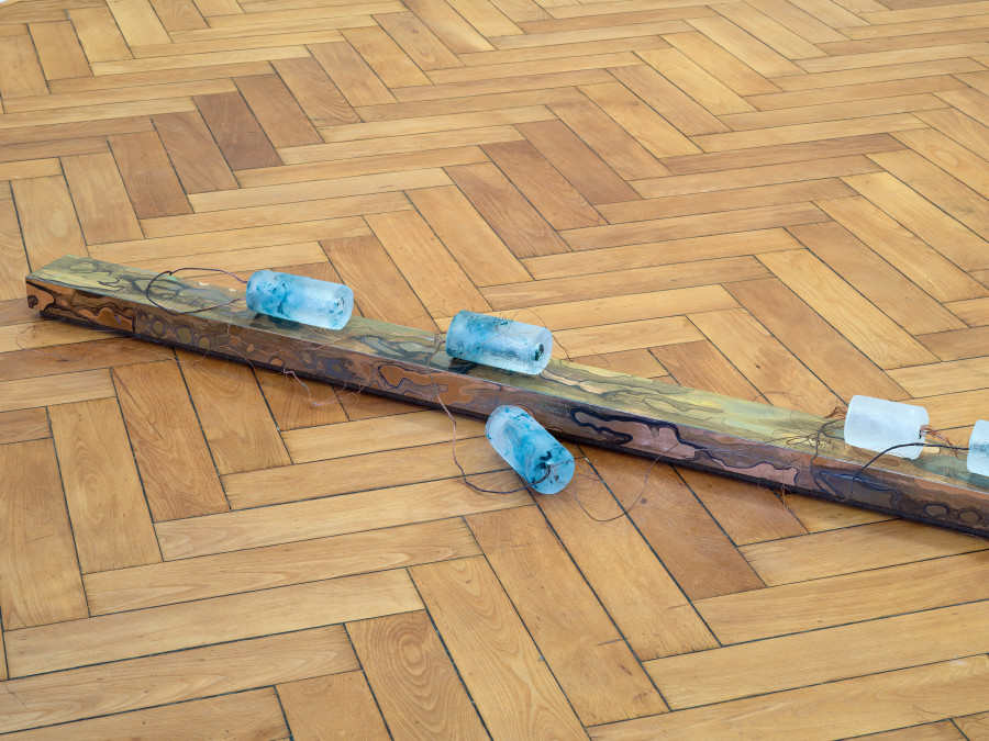 Matheline Marmy, No Prospect for an End, installation view Stadtgalerie Bern, 2025. Photo: Cedric Mussano. Image copyright and courtesy of the artists and Stadtgalerie, Bern