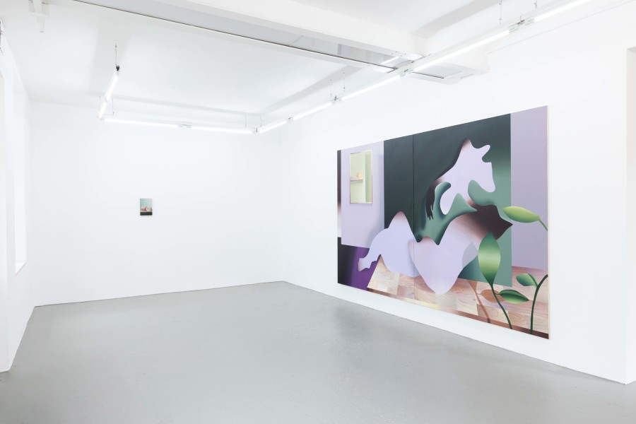 Installation view, Judith Grassl, Schöne Mutanten, KALI Gallery, 2023.