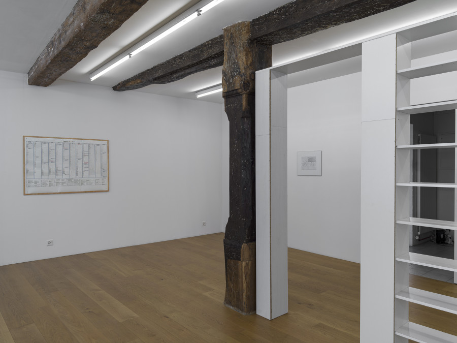 Philipp Simon, Installation view at Kirchgasse Gallery, 2022 / Photo: Cedric Mussano / Courtesy: the artist and Kirchgasse Gallery
