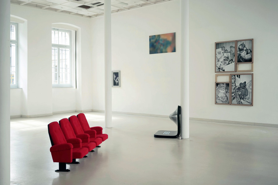 Exhibition view: Réfléchis bien, EAC (les halles), Porrentruy, 11 May – 6 July 2025. © the authors, Courtesy of the artists