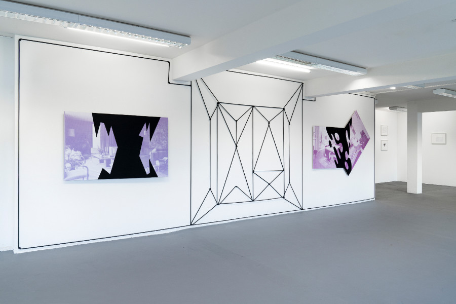 Julian Göthe - The Fat Shadow, Installation view at suns.works, 2021. Courtesy the artist and suns.works. Photography: Claude Barrault