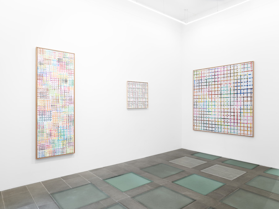 Installation views, Beat Zoderer, Tektur, 2023, galerie lange + pult.