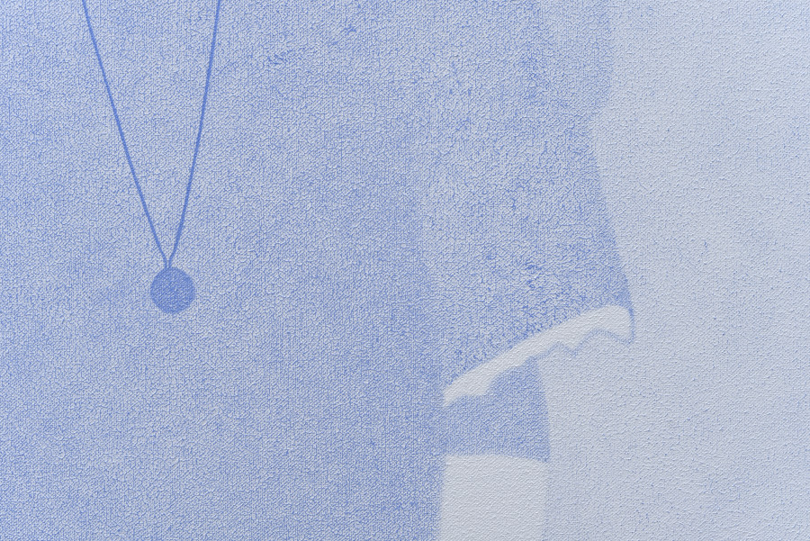 Exhibition view, Finding Words, Fighting Words, Anjesa Dellova, Fabienne Levy, Lausanne, 2025. Photo credit: Tristan Savoy