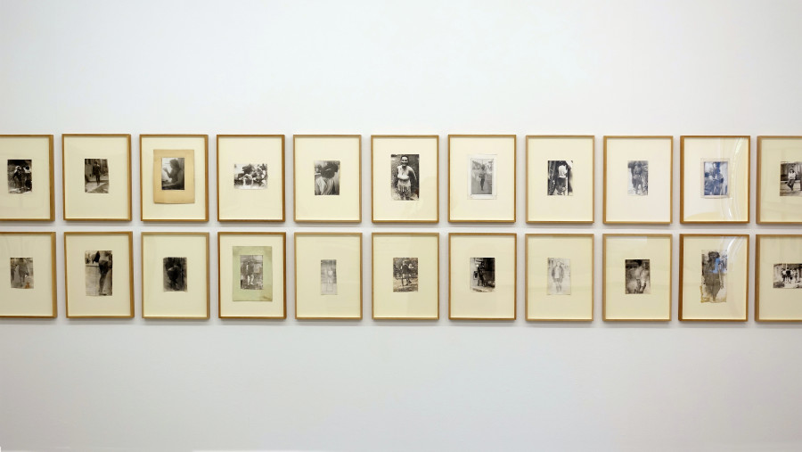 Installation view, Miroslav Tichy, 69 works, Galerie Nicola von Senger, 2022.