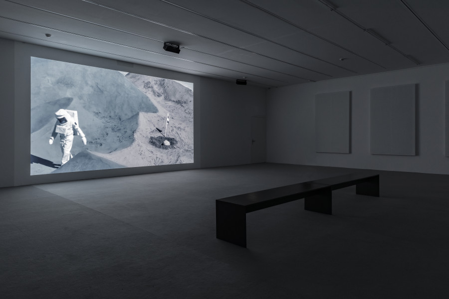 Installation view ‘Tender Point Ruin – Sophia Al-Maria, Luma Westbau, Zurich, 2022. Photos: Nelly Rodriguez