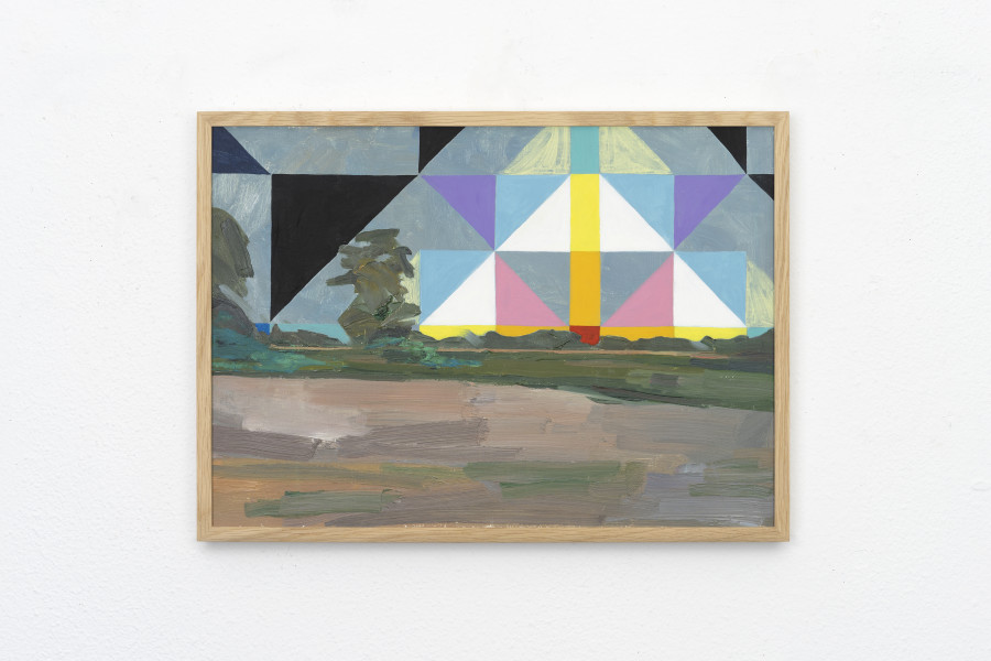 Vidya Gastaldon - Healing Painting (Soleil Géométrique), 2019; Courtesy: Wilde. Photography: Claude Barrault