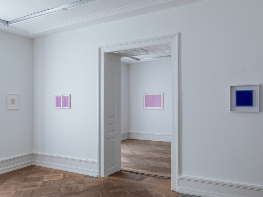 Irma Blank: Works 1970 - 2018, Mai 36 Galerie, Installation view, 2022, Photo credits: Céline Hess