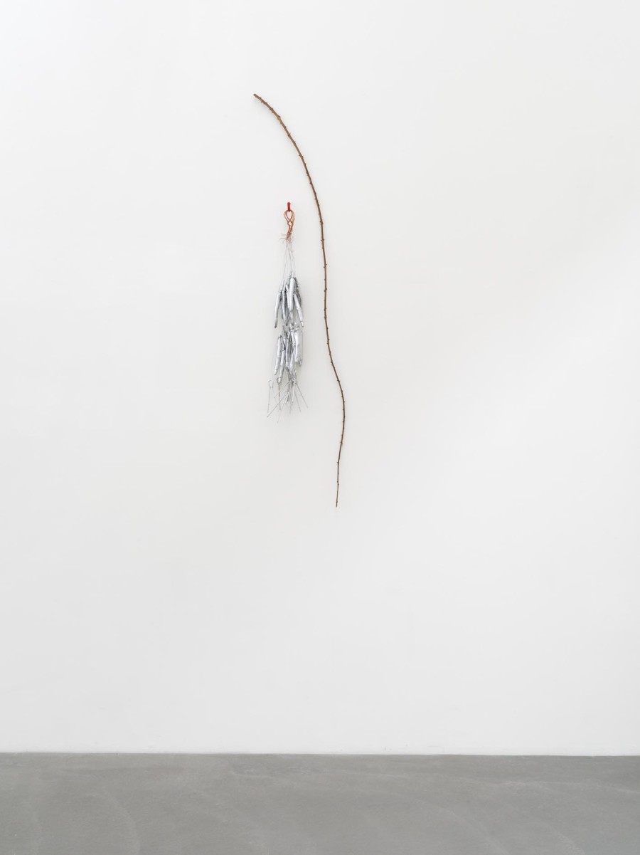 Exhibition view, Alice Channer, Heavy Metals / Silk Cut, Kunstmuseum Appenzell / Kunsthalle Appenzell, 2023. Photography: Roman März