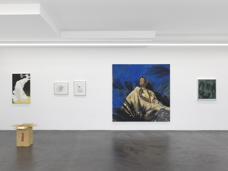 Installation view, Search for Tomorrow, 10 Year Anniversary Show, Bernheim Gallery, Zürich, 2025-2026. Courtesy of the Artists and Bernheim Gallery, Zurich. Credit Photo: Annik Wetter