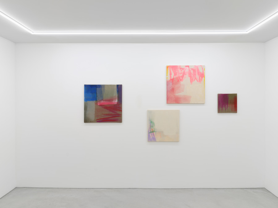 Installation view, Renée Levi, Maude, Galerie Philippzollinger, 2023.