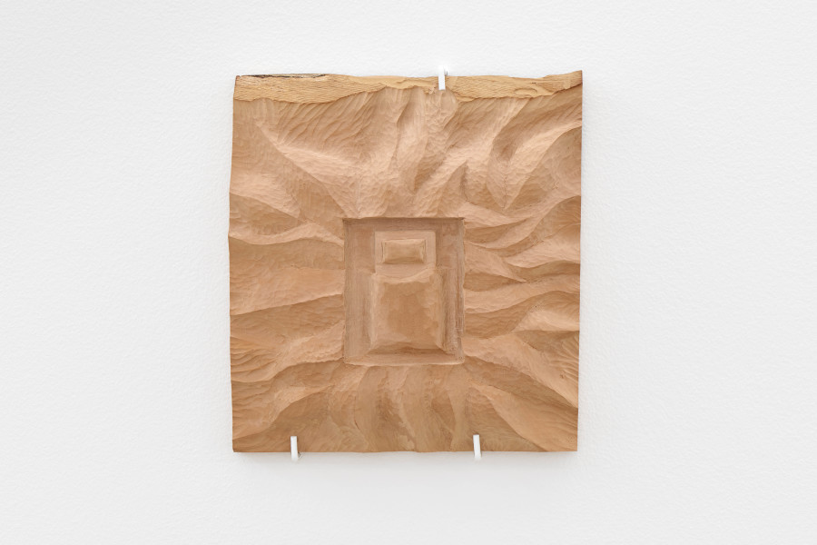 Exhibition view, Jardins Défiants (Defiant Gardens), Halle Nord, Geneva, 2025. Zahra Hakim, Un Éclat d’une Lumière Perdue III, 2025. Photo credit: © Thomas Maisonnasse / Halle Nord, 2025