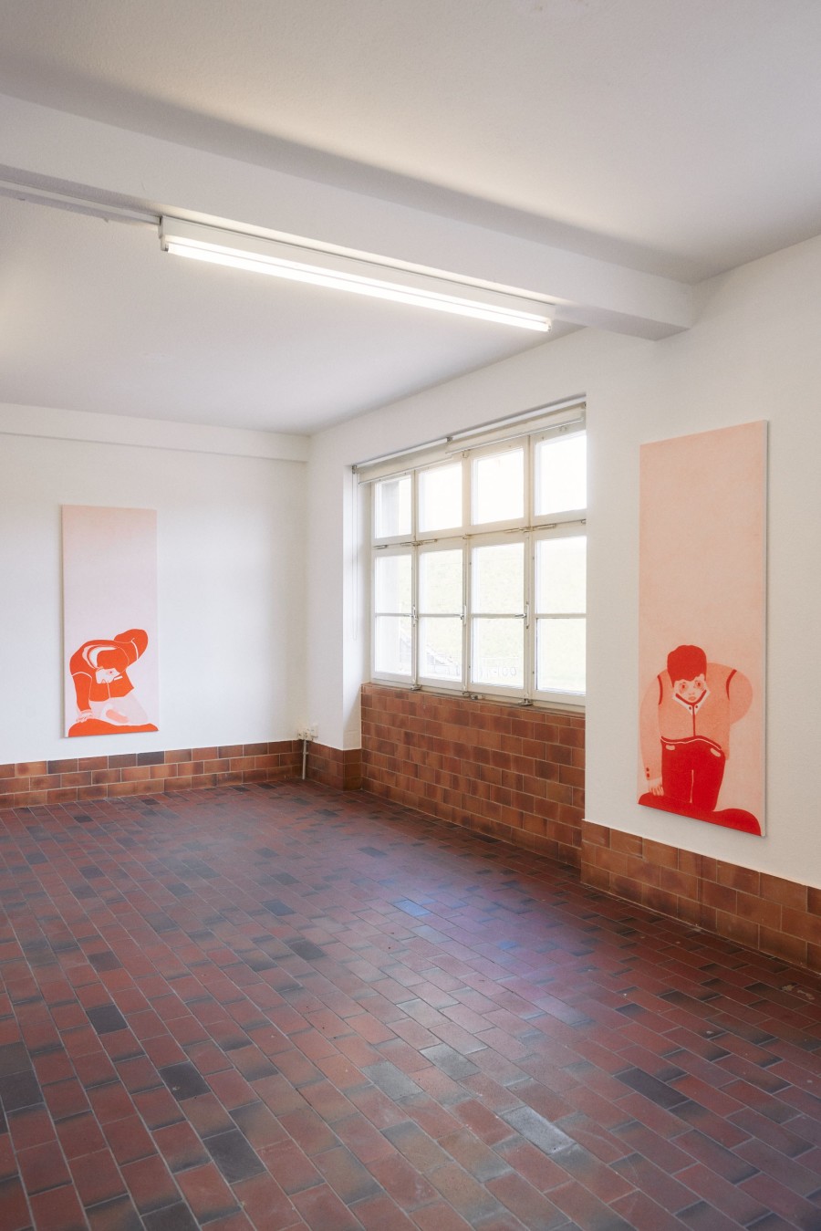 Installation view, Anjesa Dellova, Amers, Mayday, 2023. Photo credit: Moritz Schermbach