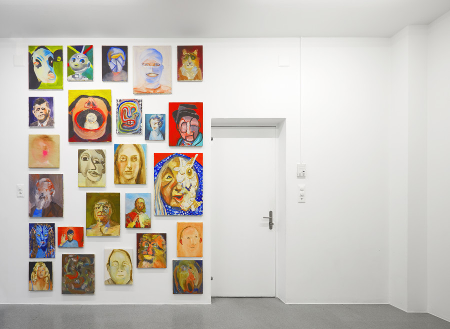 Installation view Orlando, solo show Klodin Erb at jevouspropose, Zurich, Switzerland, photo: Studio Seghrouchni