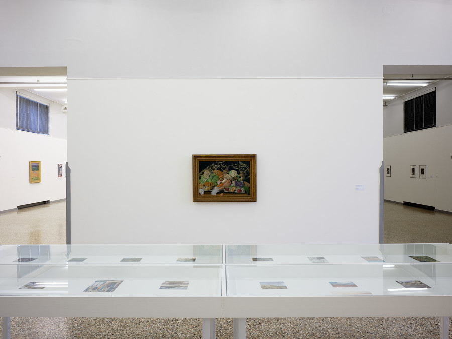 Exhibition view, Tiefenschärfe, Zwischen Lust, List und Schrecken, Kunstmuseum Solothurn, 2022.