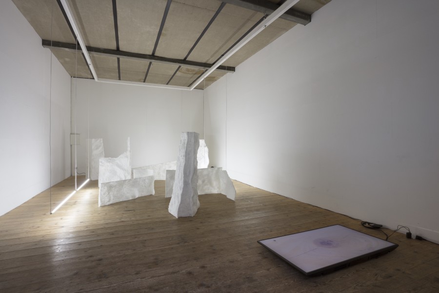 Exhibition view, Jonas Etter – The Splash of a Drop!, sic! Elephanthouse, 2022. Photo credit: Andri Stadler