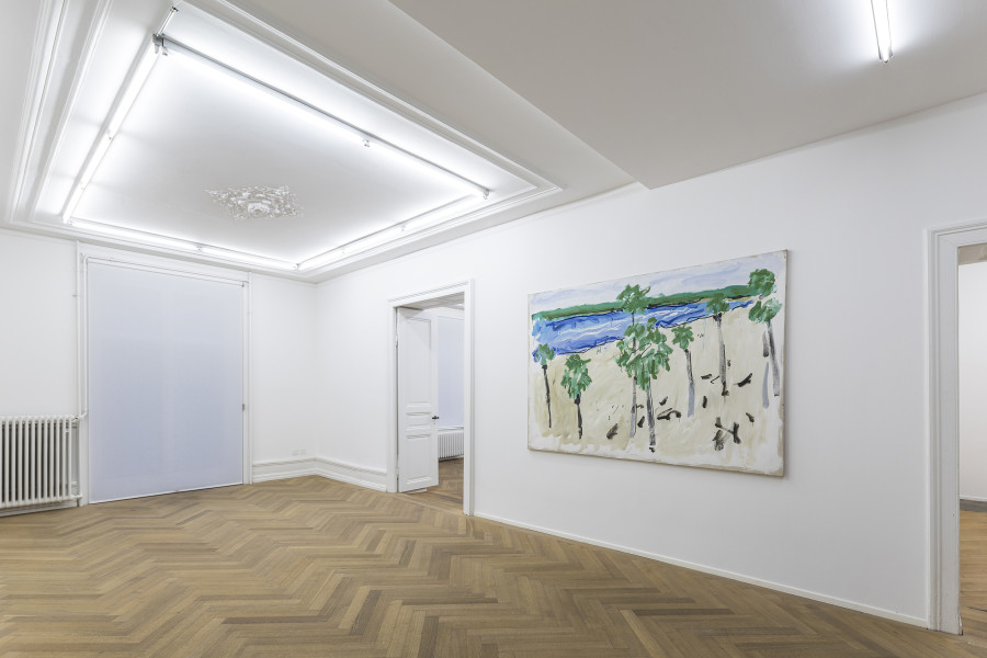 Exhibition view, Christian Lindow, 1980s at Mai 36 Galerie, Zurich. Photo Credits: Peter Baracchi. Courtesy of the artist and Mai 36 Galerie
