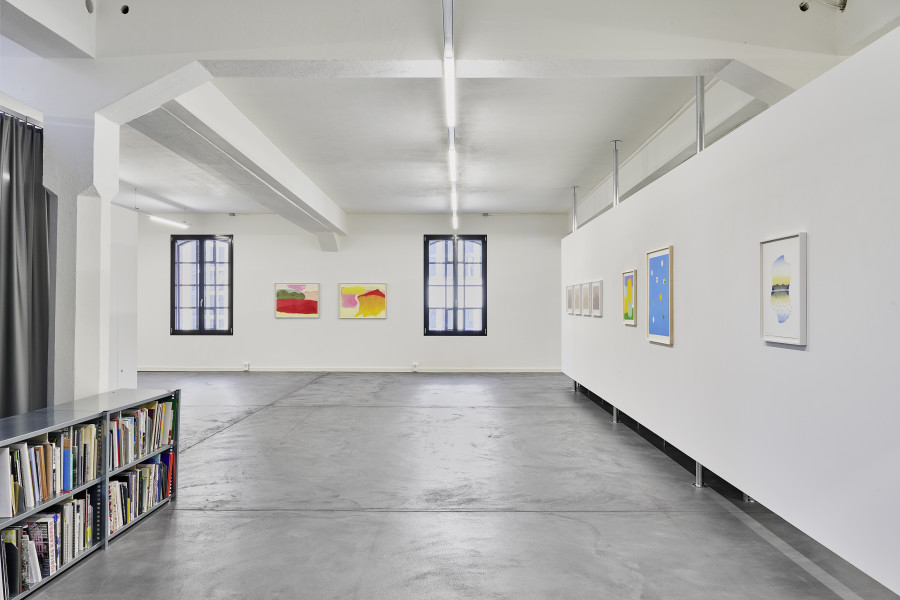 Installation view, Eternal Landscapes, Edition VFO, Zürich, 2025-2026. Photo credit: Bernhard Strauss