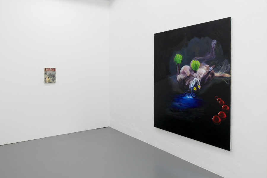 Exhibition view, La réforme de Pooky, 2022, Kunsthalle Friart Fribourg. Photo Guillaume Python, Courtesy Kunsthalle Friart Fribourg.