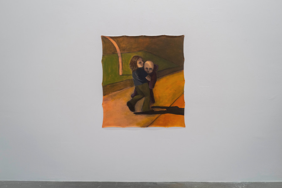 Exhibition view, Surely Tomorrow, Hugo Baud & Olive B. Godlee, Espace Sébeillon, Lausanne, 2025. Photo credit: Daniel Walcher