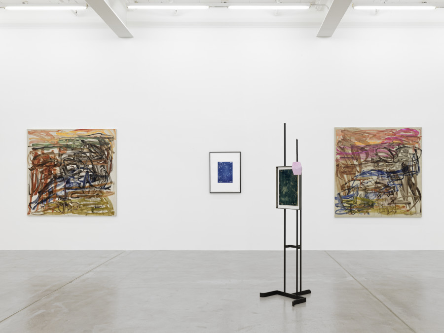 Installation view, MELENCOLIA, Galerie Eva Presenhuber, Maag Areal, Zurich, 2023. © the artists. Courtesy the artists and Galerie Eva Presenhuber, Zurich / Vienna. Photo: Stefan Altenburger Photography, Zürich