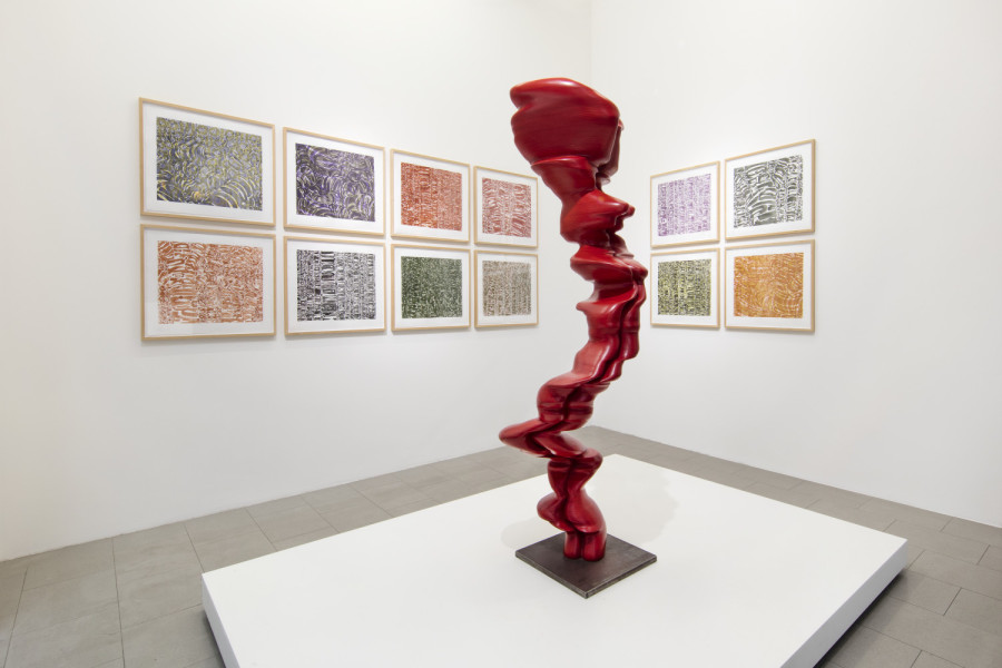 Tony Cragg, Installation view, Buchmann Lugano 2021.