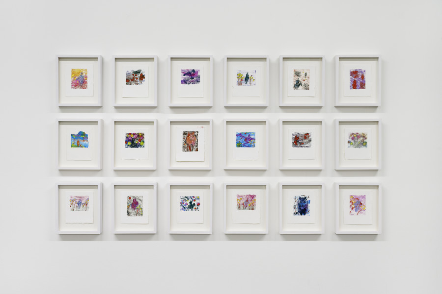 Installation view, Rebekka Steiger, Minuscule, Edition VFO, Zürich, 2025. Photo credit: Bernhard Strauss