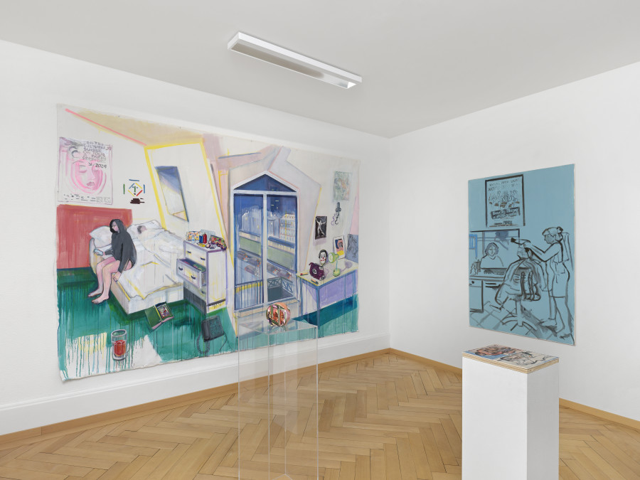 Exhibition view, Maria Pomiansky, Nothing Personal, BELETAGE Art Space, Zürich, 2025. Photo credit: Annik Wetter, courtesy BELETAGE, Zurich