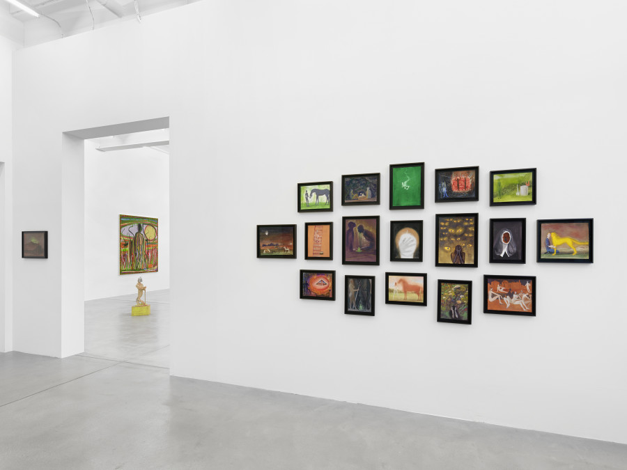 Installation view, MELENCOLIA, Galerie Eva Presenhuber, Maag Areal, Zurich, 2023. © the artists. Courtesy the artists and Galerie Eva Presenhuber, Zurich / Vienna. Photo: Stefan Altenburger Photography, Zürich