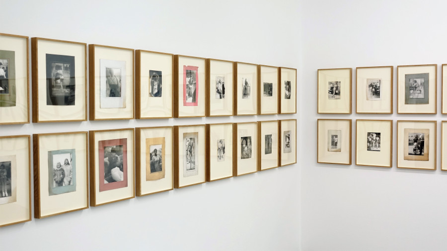 Installation view, Miroslav Tichy, 69 works, Galerie Nicola von Senger, 2022.