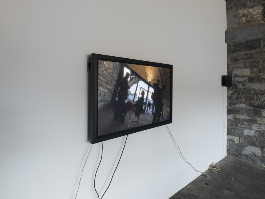 Installation view, Tiphanie Kim Mall, Tunnel Tunnel, Lausanne, 2026. Photo credit: Julien Gremaud