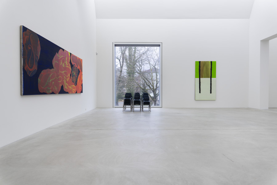 Exhibition view, From Gerhard Richter to Mary Heilmann, Abstract Art from Private Collections and the Museum’s Holdings, Kunst Museum Winterthur, 2024. © Kunst Museum Winterthur / Reto Kaufmann