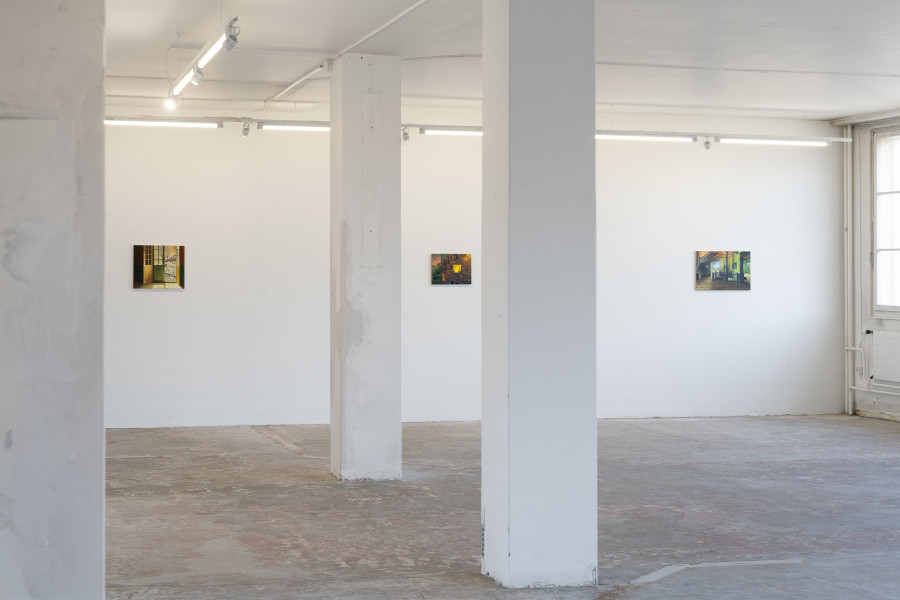 Exhibition view, Rita Siegfried, Bel Etage, suns.works, Zürich, 2025. ©2025 suns.works and the artist. Photography: Claude Barrault