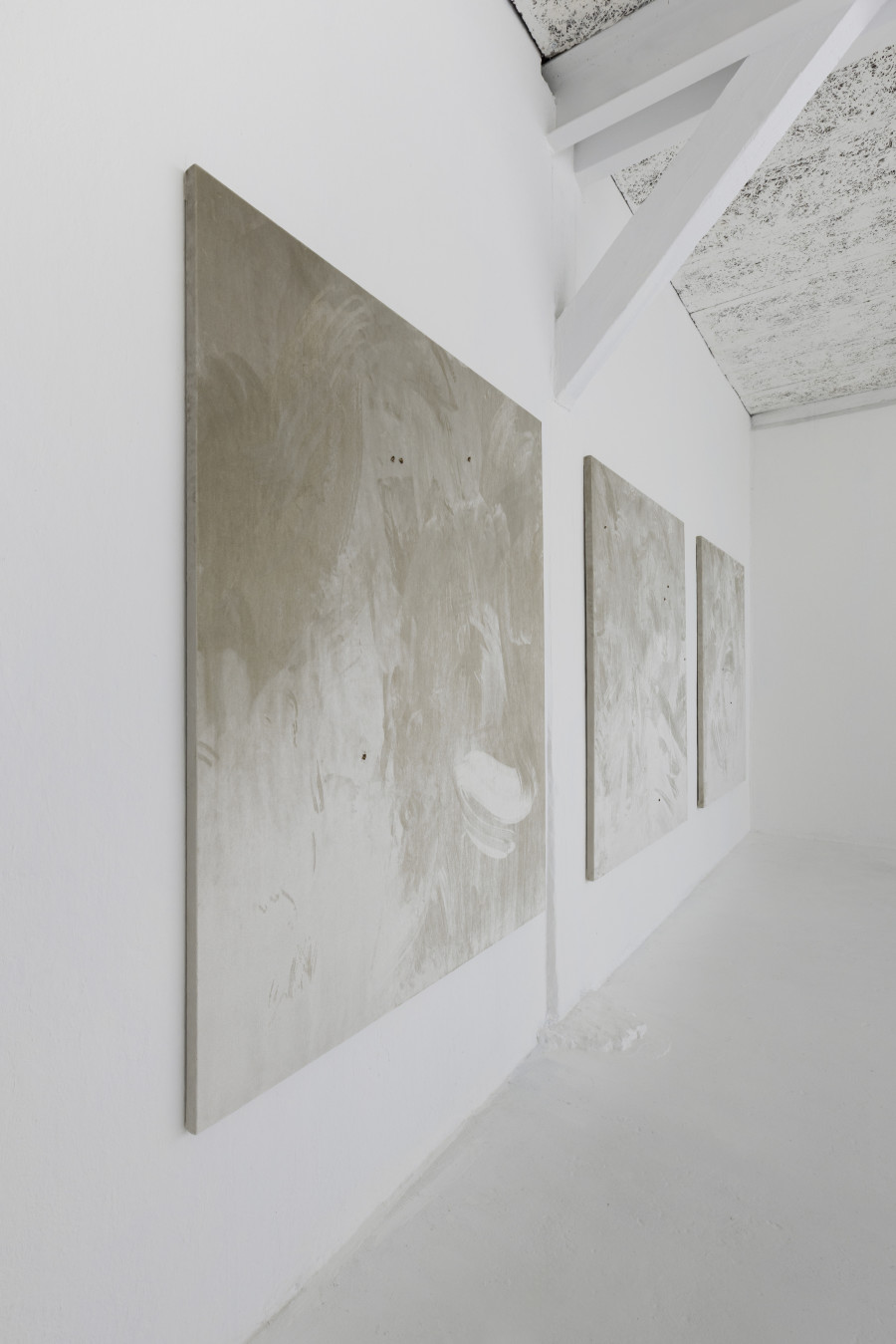 Exhibition view, Clément Grimm, VIDEO 50, KISSED THEN BURNED, Geneva, 2025-2026. Photo credit: Antoni Aeby