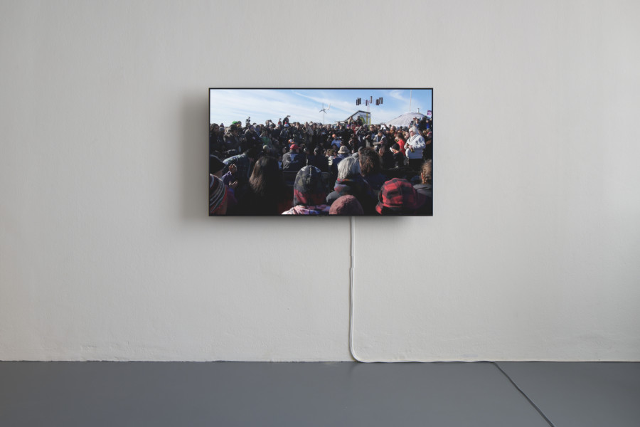 Exhibition view, Sky Hopinka, Our Ailing Senses, Kunsthalle Friart Fribourg, 2024. Photo: Guillaume Python. Courtesy Kunsthalle Friart Fribourg