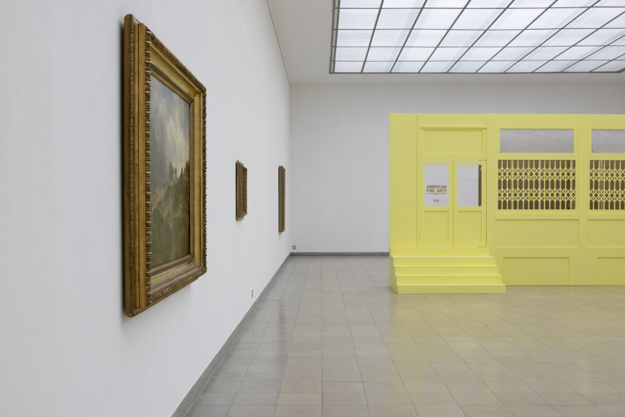 Megan Francis Sullivan, Wolkenstudie, installation view, Kunsthaus Glarus, 2024. Photo: Gina Folly. Courtesy of the artist.