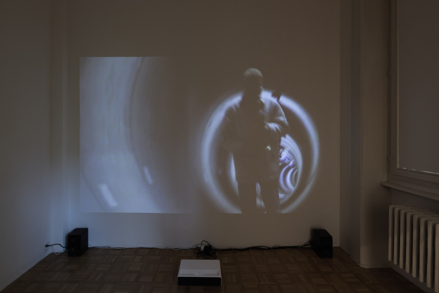 Installation view, Rafal Skoczek, Driftworks, Galerie Oskar Weiss, Zürich, 2025. Photo credit: Gina Folly