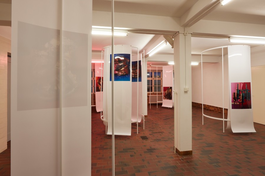 Installation view, Kyra Tabea Balderer, Recovery, Mayday, 2023. Photo credit: Moritz Schermbach