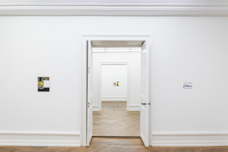 Exhibition view, Ernst Caramelle, Mai 36 Galerie, 2023-2024.