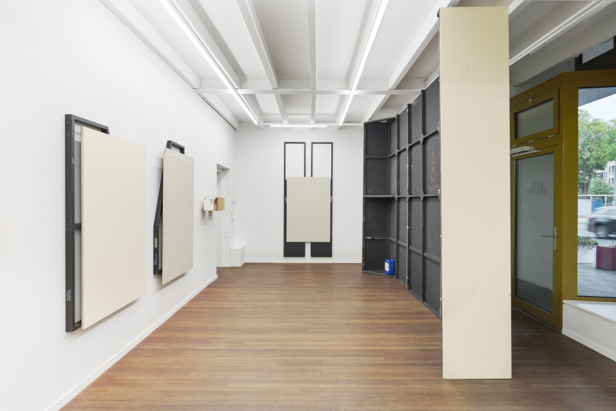 Exhibition views, PRICE: Odds and Ends, Blue Velvet, Zurich Switzerland, 2025. Photo: Flavio Karrer.