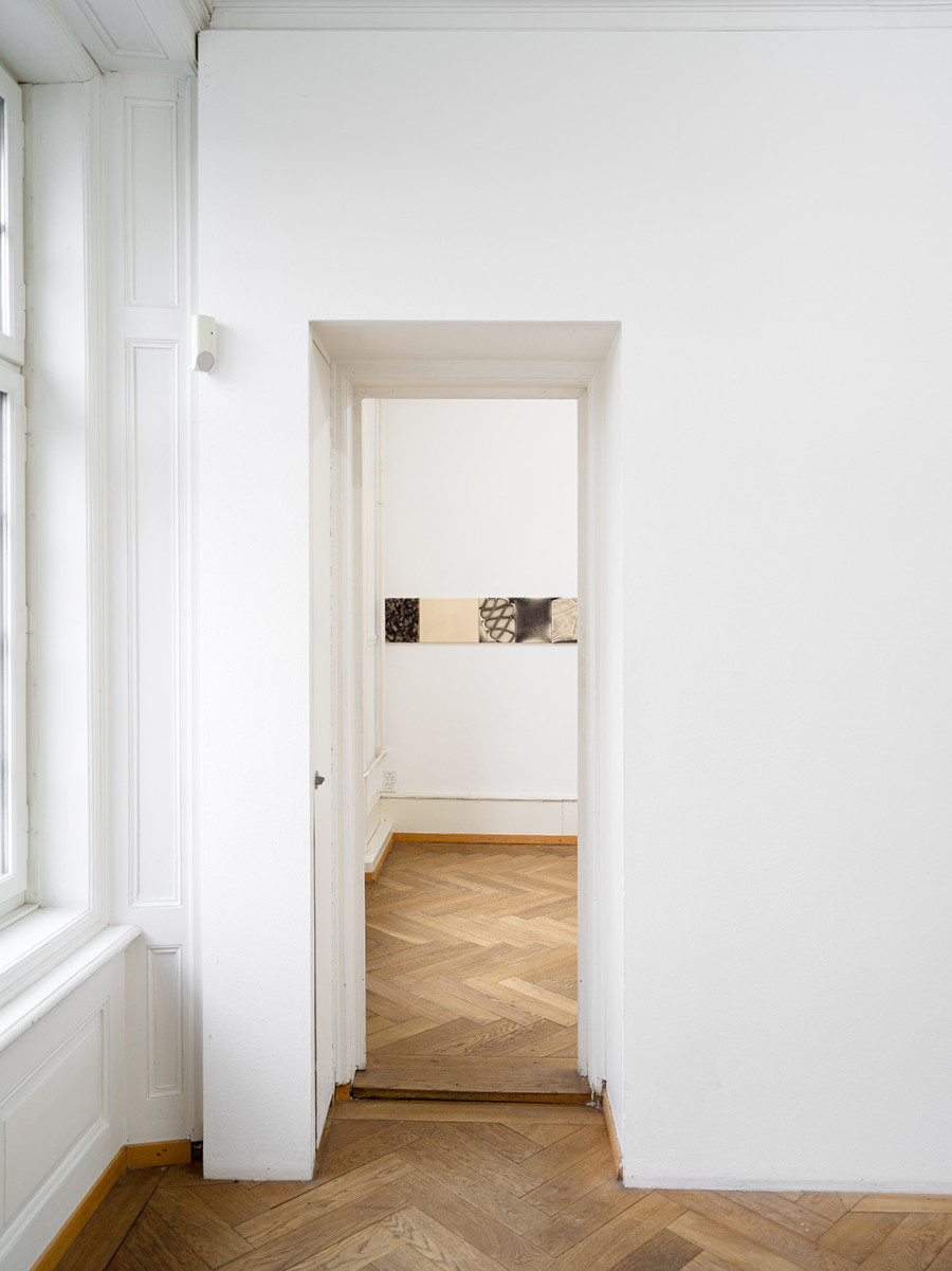 Christelle Kahla, Fragments of Intimacies (The Nudes series #1-19) , 2023-26, exhi- bition view Kunsthaus Langenthal. Photo: Cedric Mussano, Kunsthaus Langenthal. Courtesy: Christelle Kahla.