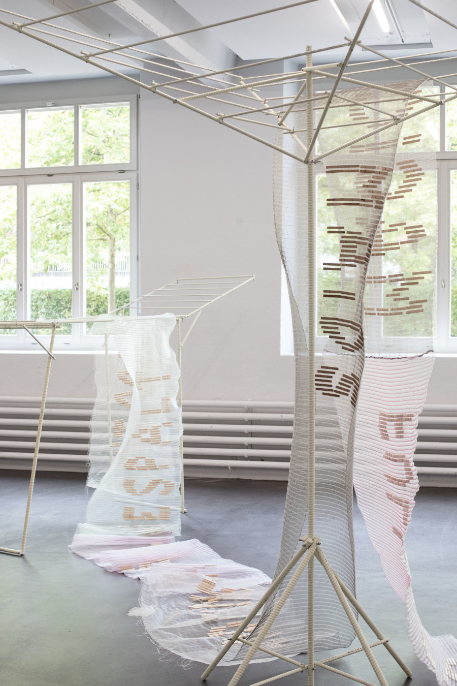 Ausstellungsansicht, "Stéphanie Baechler. They Call It Love", Kunstraum Baden, 2025. Foto: Anja Wille Schori