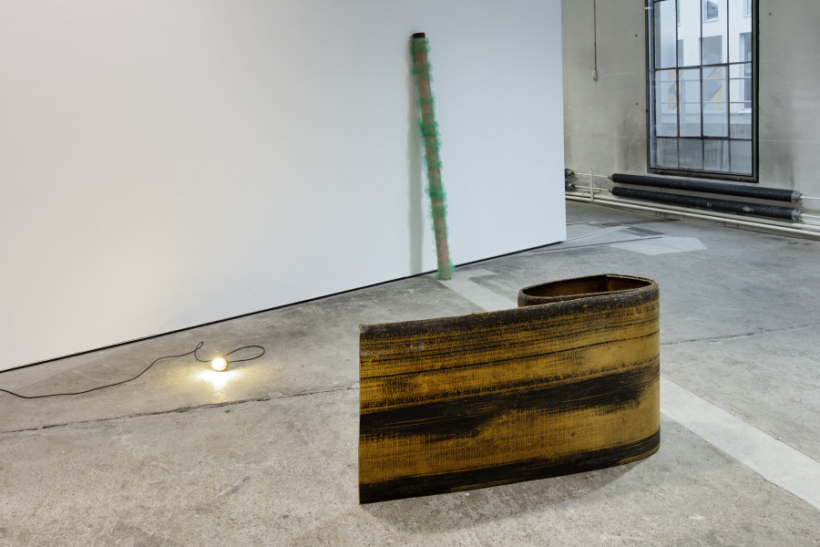 Birgit Werres, Let’s play it, Rolf !, Installationsansicht Kunstzone Lokremise, Kunstmuseum St.Gallen, Foto: Stefan Rohner