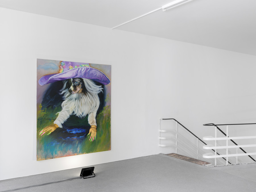 Jasmine Gregory, Mommie Dearest: A Sword That Cuts Both Ways, Installation view, Karma International, Zurich 2022. Photo credit: © Annik Wetter. Courtesy of the artist and Karma International Zurich © Jasmine Gregory