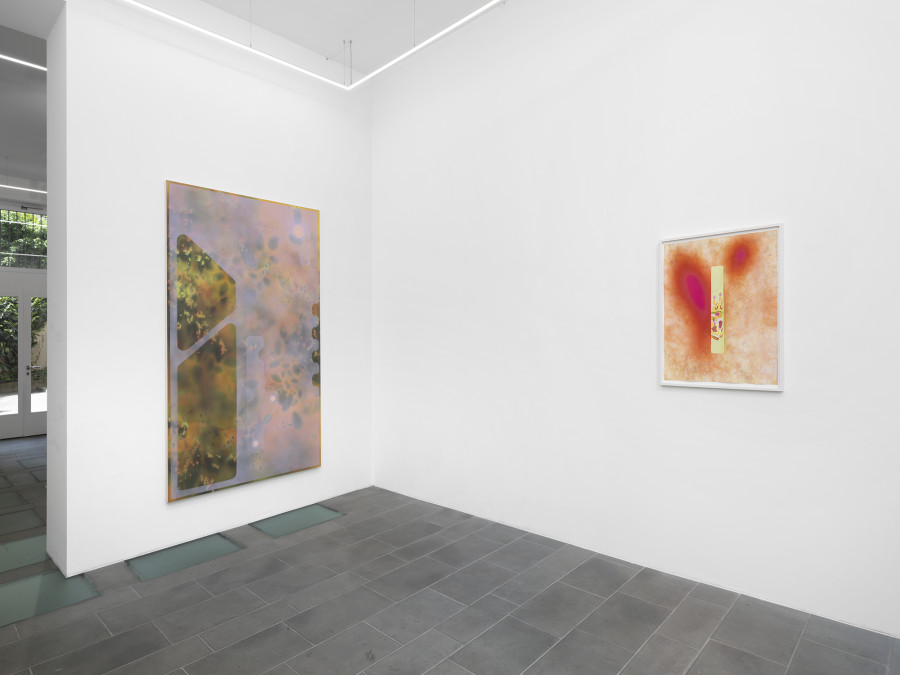 Exhibition view, Natacha Donzé, Predictive Meadows, galerie lange + pult, 2022. Photo: Julien Gremaud