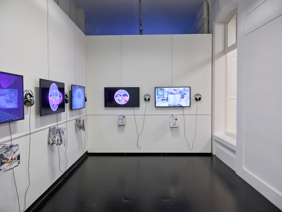 Exhibition view, Aeschlimann Corti-Scholarship 2023, Kunstmuseum Thun, 2023. Photo credit: David Aebi