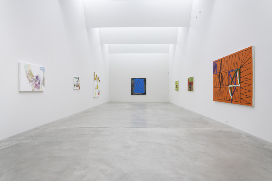 Exhibition view, From Gerhard Richter to Mary Heilmann, Abstract Art from Private Collections and the Museum’s Holdings, Kunst Museum Winterthur, 2024. © Kunst Museum Winterthur / Reto Kaufmann